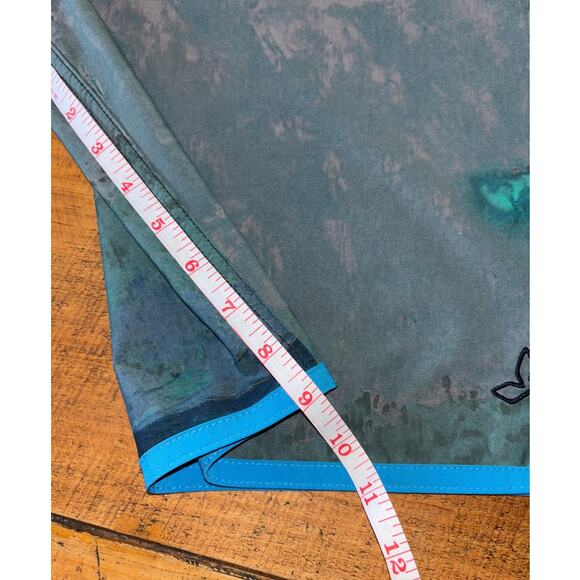 Mens Prana High Seas UPF 50+ Abstract Art Blue Tie Board Shorts Swim Size‎ 36 - Picture 8 of 10